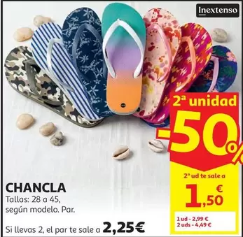 inextenso - Chancla