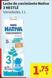 Nestlé - Leche De Crecimiento Nativa 3