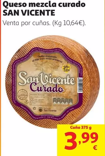 San Vicente - Queso Mezcla Curado