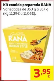Kit Arroz Con Pollo Indian Style Rana 351g