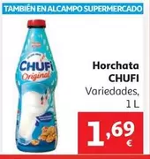 Horchata Chufi Botella 1l