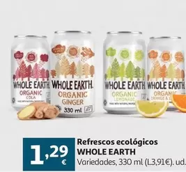 Refresco De Manzana Bio Whole Earth 330 Ml