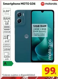 Motorola - Smartphone G06