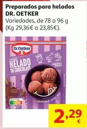 Preparado Para Helado De Chocolate Dr.Oetker 96 G