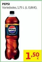 Refresco Pepsi Cherry Zero Azucar Pet 1,75 L