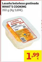 Lasana Bolonesa Gratinada