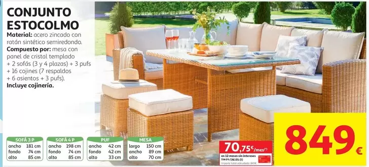 Cristal - Conjunto Estocolmo