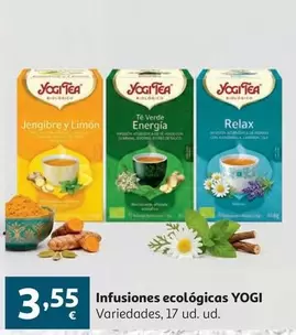 Infusion Classic Bio Yogi Tea 17 Uds 37,4 Grs