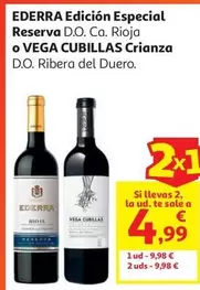 Vino Tinto Crianza Ederra Edicion Especial Do Rioja 75 Cl