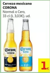 Cerveza 0,0% Mexicana Corona Cero Bot 33 Cl