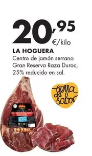 La hoguera - Centro De Jamón Serrano Gran Reserva Raza Duroc, 25% Reducido En Sal