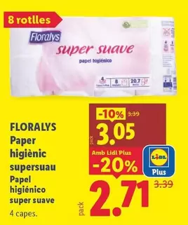 Floralys - Paper Higienic Supersuau