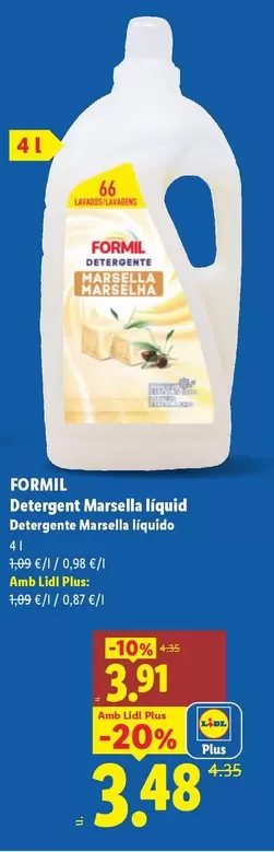 Formil - Detergent Marsella Liquid