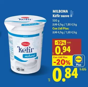 Milbona - Kefir Suave 