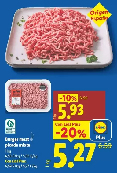 Burger Meat Picada Mixta