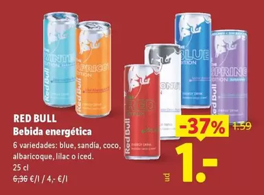Red Bull - Bebida Energetica