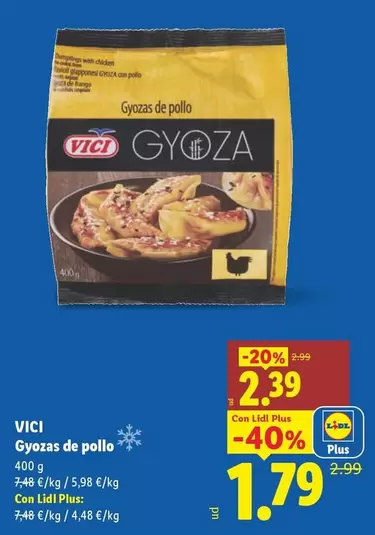 VICI - Gyozas De Pollo