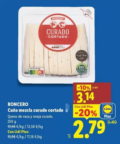 Roncero - Cuna Mezcla Curado Cortado