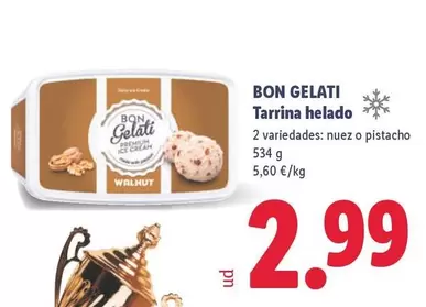 Bon Gelati - Tarrina Helado