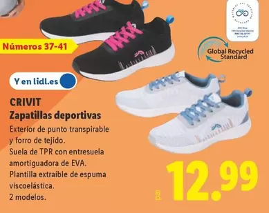 Crivit - Zapatillas Deportivas 