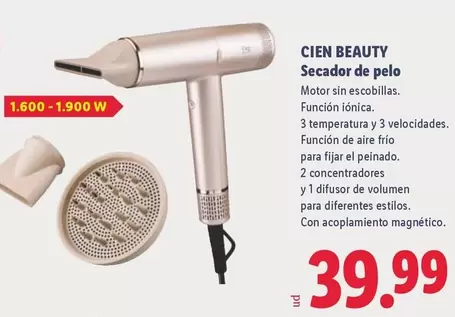 Cien Beauty - Secador De Pelo