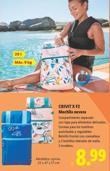 Crivit - Mochila Nevera
