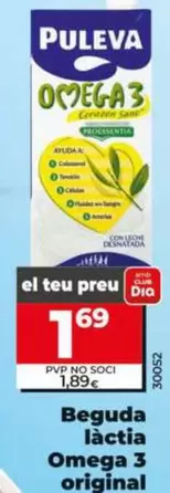 Puleva - Bebida Láctea Omega 3 Original 