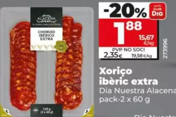 Dia Nuestra Alacena - Chorizo Ibérico Extra