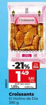 El Molino De Dia - Croissants