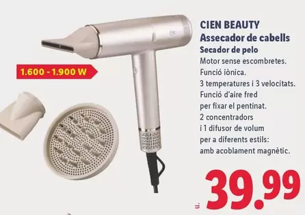 Cien - Assecador De Cabells 