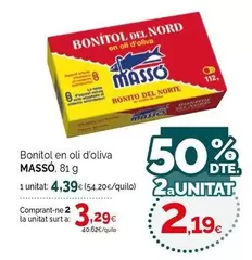 Massó - Bonitol En Oli D'oliva