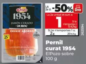 Elpozo - Jamón Curado 1954