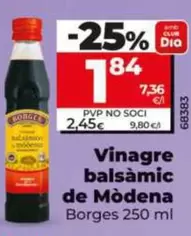 Borges - Vinagre Balsámico De Módena