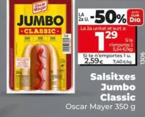 Oscar Mayer - Salchichas Jumbo Classic