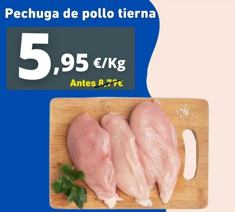 Pechuga De Pollo Tierna