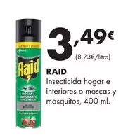 Raid - Insecticida Hogar E Interiores O Moscas Y Mosquitos
