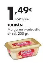 Tulipán - Margarina Plantequilla Sin Sal