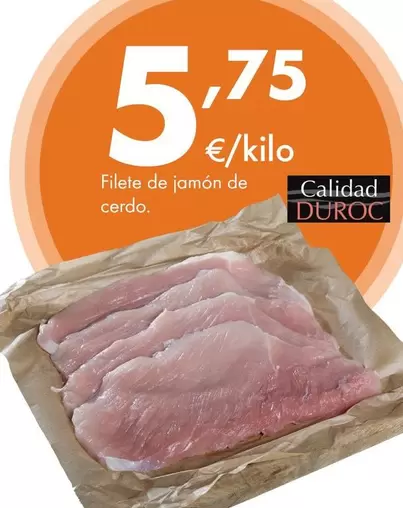 Filete De Jamón De Cerdo