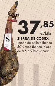 Sierra De Codes - Jamon De Bellota Iberico 50% Raza Iberica