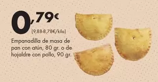Empanadilla De Masa De Pan Con Atun