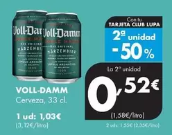Voll-Damm - Cerveza
