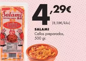 Salami - Callos Preparados