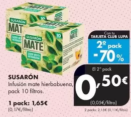 Susarón - Infusión Mate Hierbabuena