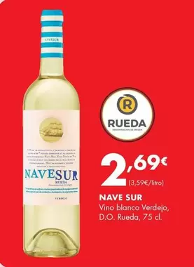 Nave Sur - Vino Blanco Verdejo, D.O. Rueda