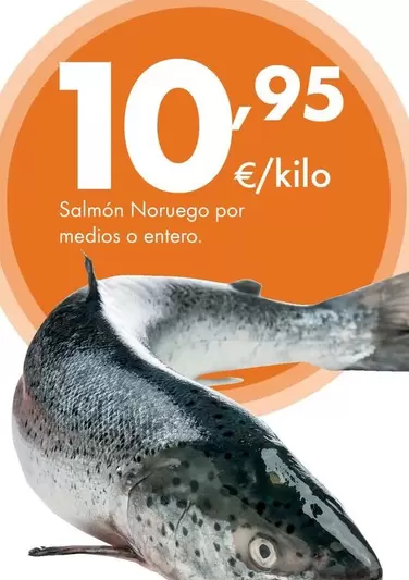 Salmón Noruego Por Medios O Entero