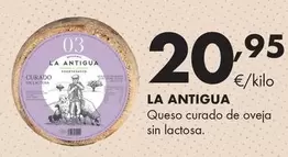 La Antigua - Queso Curado De Oveja Sin Lactosa