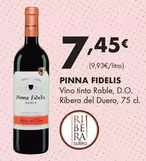 Pinna Fidelis - Vino Tinto Roble, D.O. Ribera Del Duero
