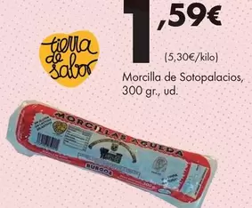 Morcilla De Sotopalacios