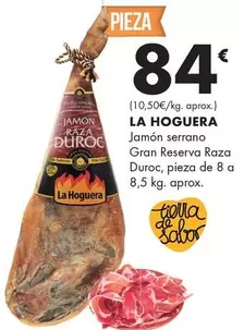 La Hoguera - Jamón Serrano Gran Reserva Raza Duroc