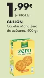 Gullón - Galletas María Zero Sin Azúcares